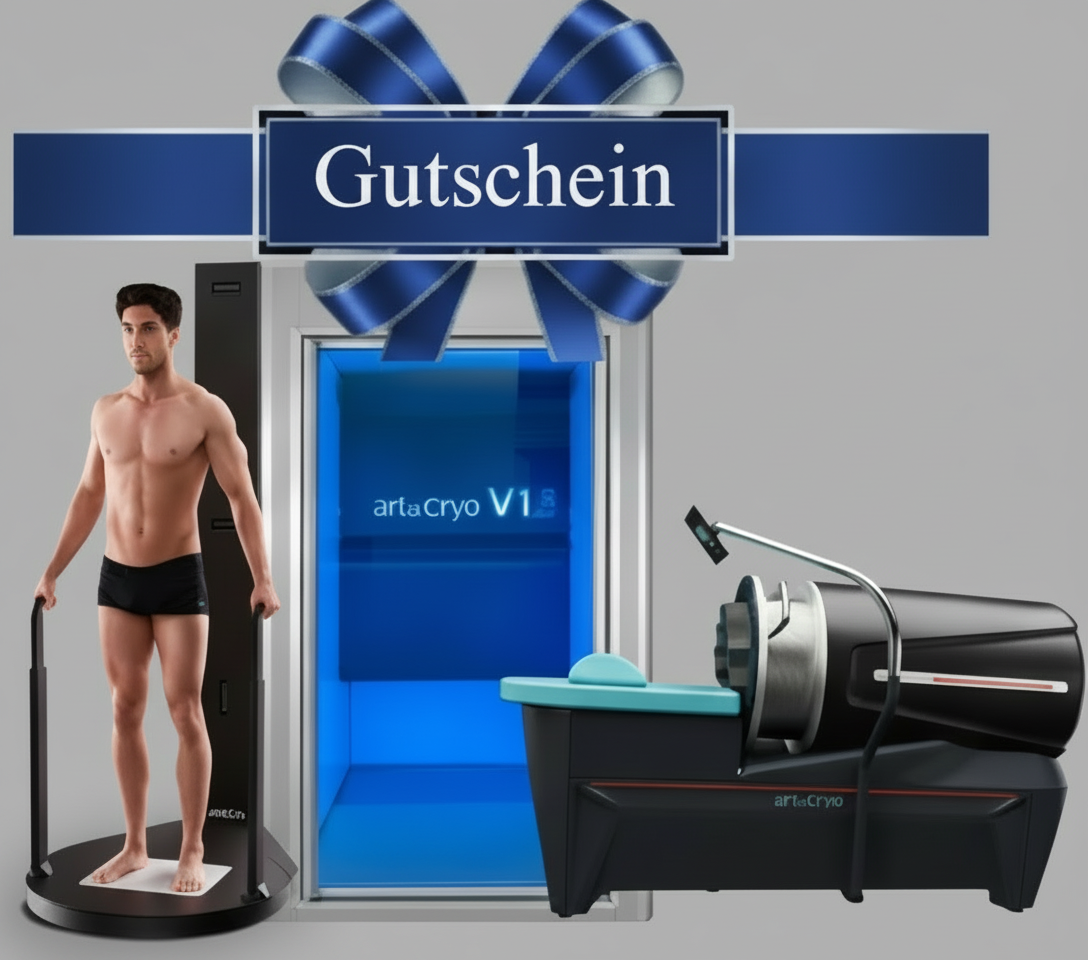 Kältekammer-3D Körperscanner-Flow System(Lymphdrainage)-Gutschein
