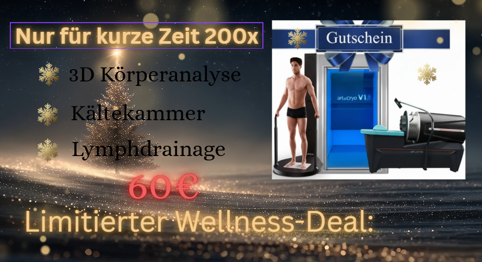 Kältekammer-3D Körperscanner-Flow System(Lymphdrainage