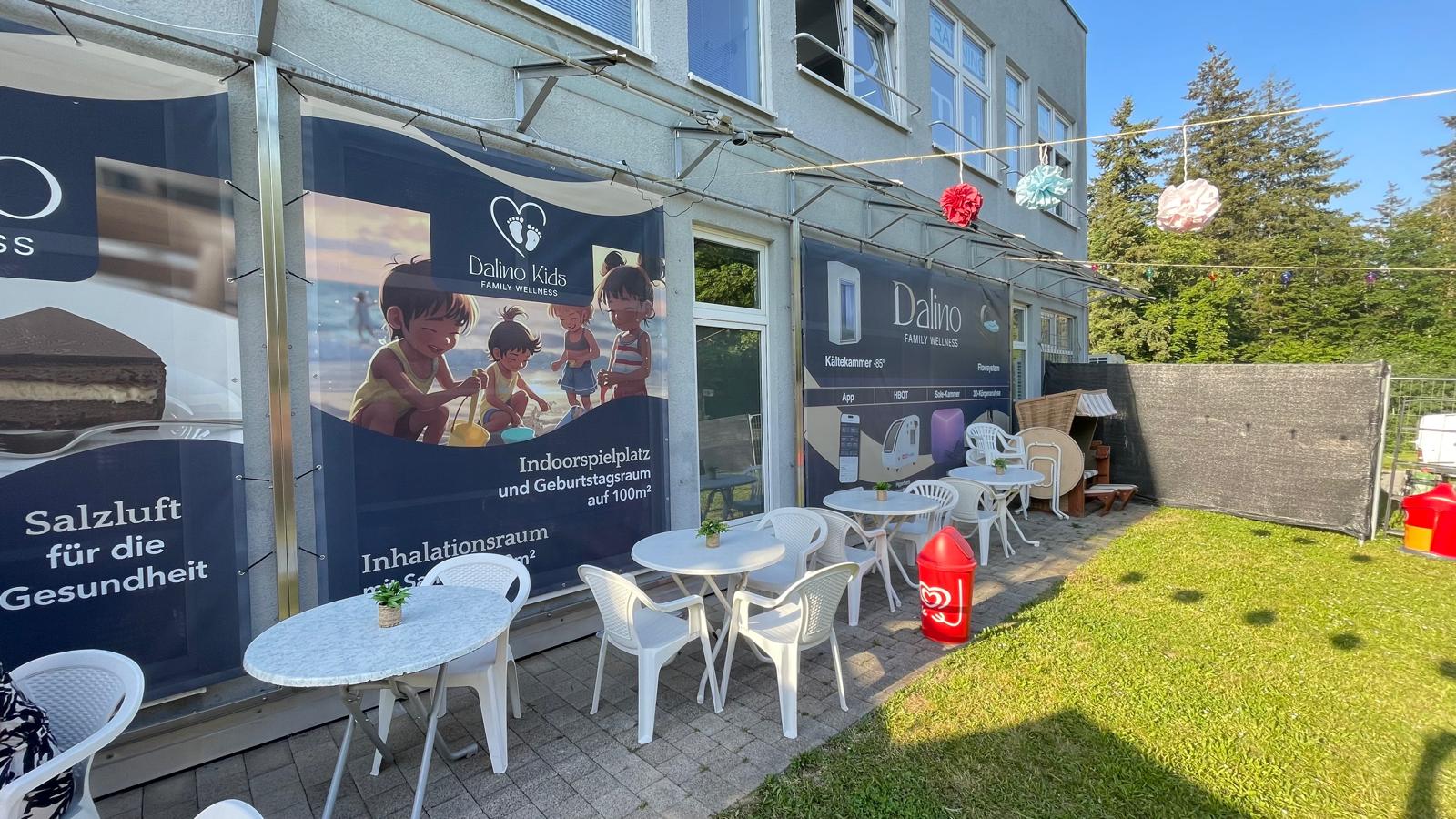 Außenbereich & Familientreff – Biergarten, Spielplatz & Wohlfühl-Oase